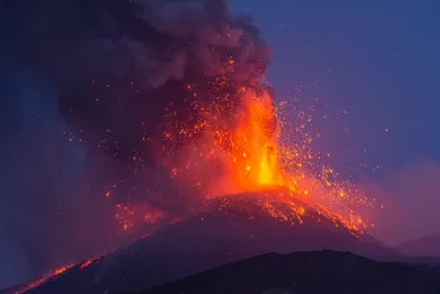 Огненный дракон: Этна во всей своей красоте