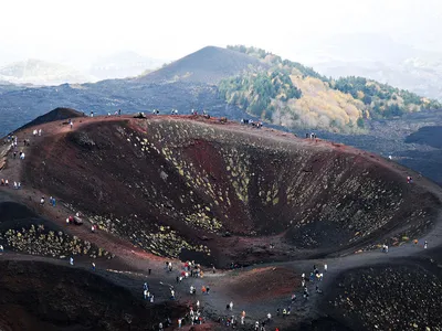 Природное чудо: Захватывающие виды вулкана Этна
