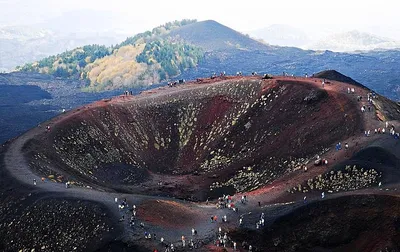 Вулкан Этна на Сицилии: лучшие фотографии