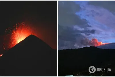 Потрясающие виды вулкана Этна