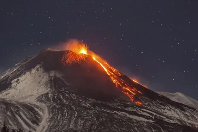 Вулкан Этна: новые и красочные изображения