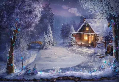 Изумительные картины Зимнего Волшебства для загрузки в JPG, PNG, WebP