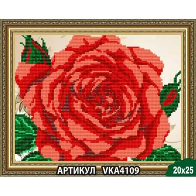Фото схемы и подробности создания бисерной розы