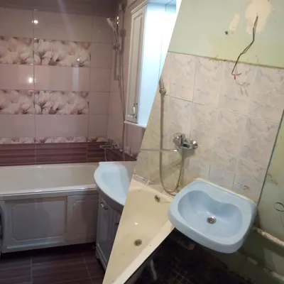 Преображение ванной комнаты: фото идеи