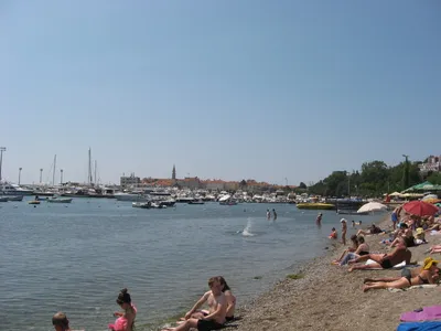 Славянский пляж будва - Новые фото в высоком разрешении для скачивания