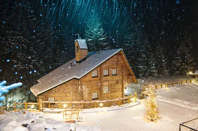 Великолепие зимнего заката в Славському: Фотографии природы