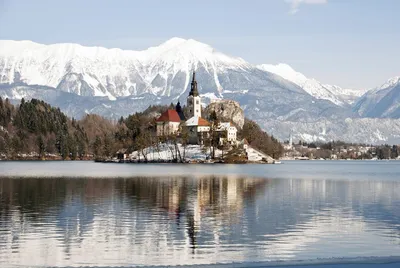 Природа зимней Словении в WebP: Ледяные картины