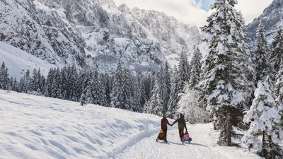 Зимние вдохновения Словении: Фотки для PNG скачивания