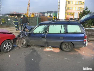 Фотографии смешных аварий для создания позитивной энергии