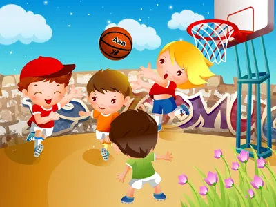 Смешные детские картинки про спорт: выберите формат для скачивания (JPG, PNG, WebP)