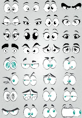 Фотография смешных глаз: выберите формат скачивания