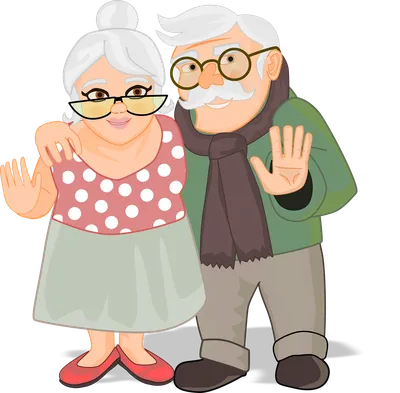 Смешные картинки бабушек и дедушек в формате 4K