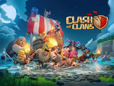 Скачать бесплатно смешные картинки Clash of Clans в WebP формате