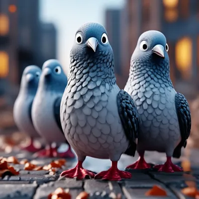 Смешные картинки голубей: выберите размер и формат для скачивания