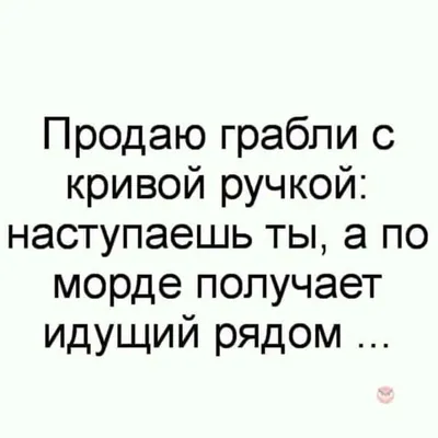 Смешные картинки про грабли: улучши день - выбери размер и скачай