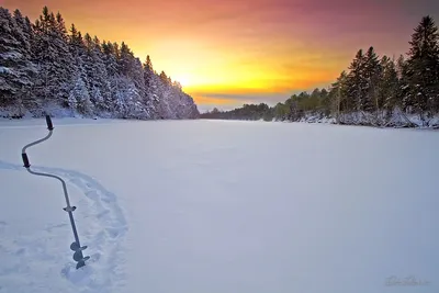 Улыбнитесь смешным моментам зимней рыбалки