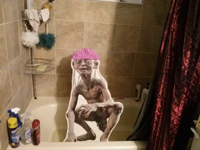 Забавные снимки из ванной комнаты