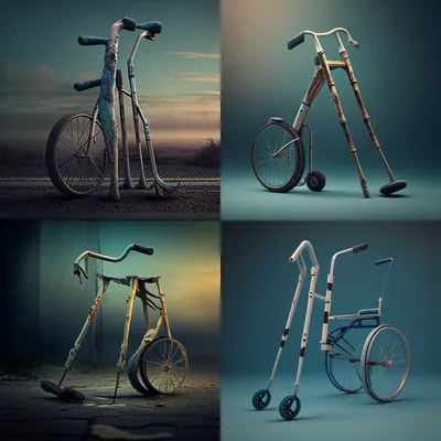 Улыбнитесь смешным картинкам велосипедов!
