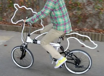 Фото, которые заставят вас улыбнуться: смешные картинки велосипедов.