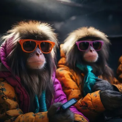 Уроки жизни от обезьян: Фотоподборка с умными наставлениями.