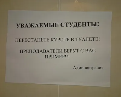 Забавные объявления, которые стоит увидеть на фото!