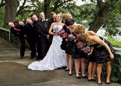 Улыбнитесь смешным свадебным снимкам: форматы по вашему выбору