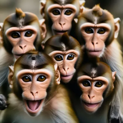 Забавные фокусы обезьян: когда дикая природа становится цирком