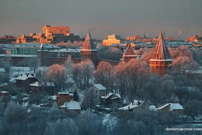 Снежные пейзажи Смоленска: Фотоальбом зимы