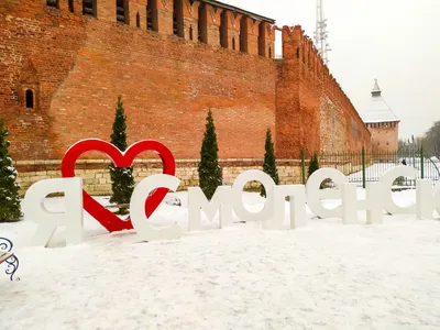 Белоснежные красоты Смоленска: Фотогалерея зимы
