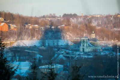 Фризовые красоты: Зимний Смоленск в фотографиях