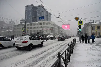 Встречая зиму: Яркие моменты снегопада на фотографиях