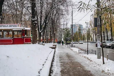 Фото Снега в Киеве: Зимние чудеса в высоком разрешении