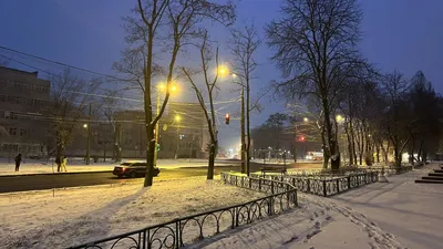 Фотоальбом: Киев в белом на фотографиях высокого качества