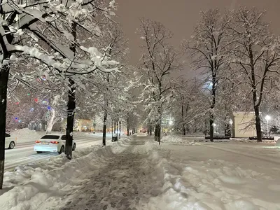 Снегопад в Краснодаре: Фото в хорошем качестве для скачивания