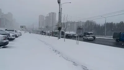 Зима пришла в Минск: Фотоотчет о первом снеге