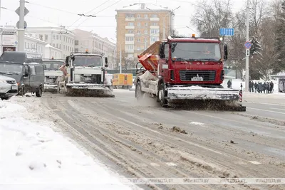 Природа в белорусской столице: снежные фоны