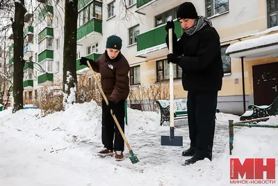 Снегопад в Минске: фотографии покрывала белого снега