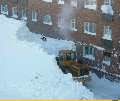 Сказочные заснеженные улицы Норильска: Фотоотчет