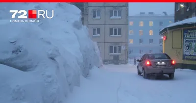 Зимний вальс в Норильске: Фотографии танца снега