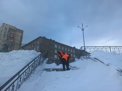 Арт-фото снега в Норильске: Зимние впечатления