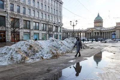 Снег и город: Фото с питерским колоритом