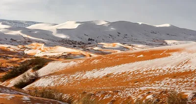 Арт с темой Снег в сахаре