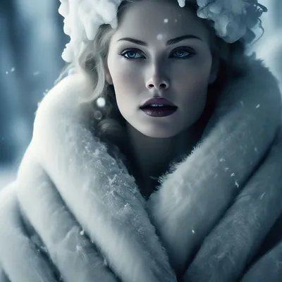 Качественные фото Снежной королевы для фанатов фильма.