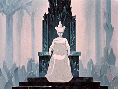 Рисунок Снежной королевы: прикосновение волшебства