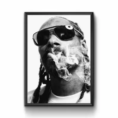 Картинка Snoop Dogg с эффектом глиттера: добавьте блеск в свои проекты
