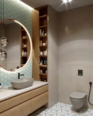 Идеи для создания уютной ванной комнаты: плитка и краска