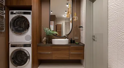 Дизайн ванной комнаты: вдохновение с плиткой и краской