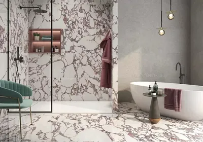 Фото ванной комнаты с красивой плиткой