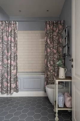 Фотографии ванной комнаты с яркими цветами