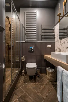 Фото ванной комнаты с двойной раковиной
